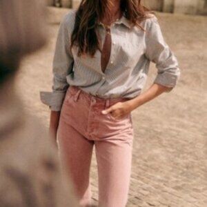 Sezane Brut Sexy Jeans in Rose - Size 25